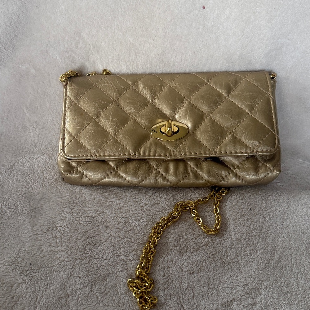 Urban Expressions Gold Clutch